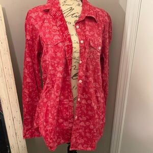 Floral print True Religion Button Down shirt